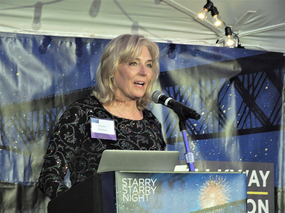 Elizabeth Waldstein was this year’s honoree at the annual Starry Starry Night Gala.